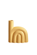 Vaso Arcos Com Hastes De Sorgo Natural