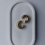 Bandeja Oval de Concreto: Decoração e Organização com Estilo (Branco)