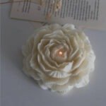 Vela Aesthetic Peônia e Bandeja Decorativa - Imagem 3